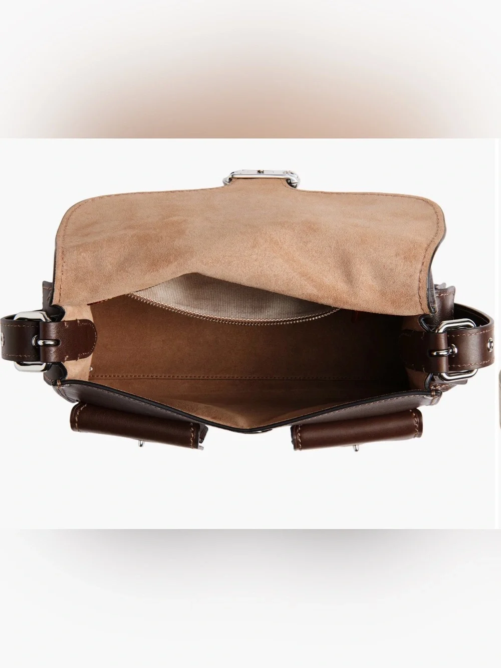 Coach Cargo Turnlock Soft Tabby Leather Shoulder Maple 🍁
